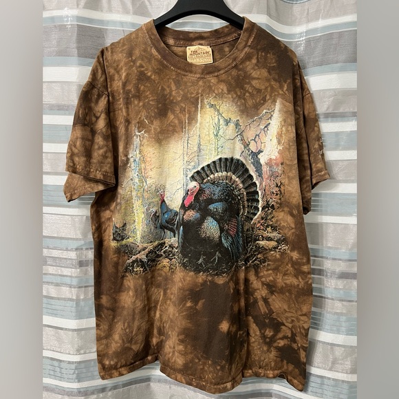 The Mountain Other - Vintage Turkey Print T-Shirt